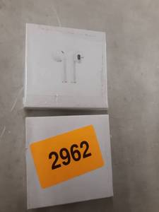 lot 2962 image: True Wireless Bluetooth 5.0 Earbuds Touch Control Noise Cancelling Headphone Mini Earphones Headset with 400mah Charging Box
