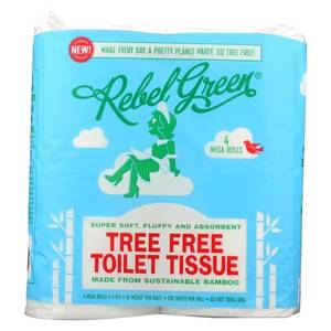 lot 2982 image: Rebel Green - Tree Free Toilet Tissue - 8 Count