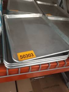 lot 50305 image: Stainless.steel oven bakery pan