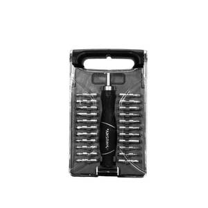 lot 37187 image: Husky Ratcheting Precision Screwdriver Set (23-Piece)