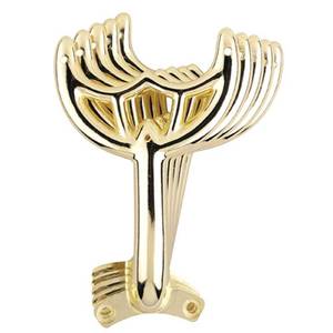 lot 37195 image: Commercial Electric 52 in. Polished Brass Fan Blade Arms (5-Pack)