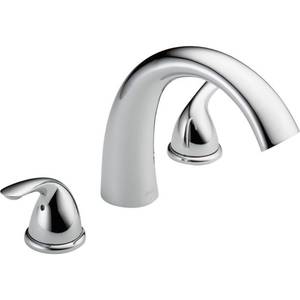 lot 37294 image: Delta T2705 Roman Tub Trim, Chrome