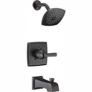 lot 37295 image: Delta Faucet T14464-RB Ashlyn TubShower Trim, Venetian Bronze