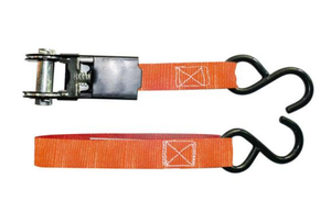 lot 37184 image: HDX 15FT X 1 IN RATCHETING TIE DOWNS 4 PACK