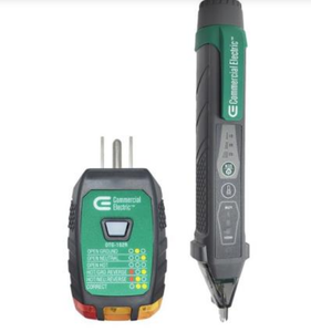 lot 37215 image: COMMERCIAL ELECTRIC ELECTRICAL TEST KIT