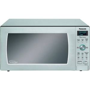 lot 34669 image: Panasonic NN-SD775S CountertopBuilt-In Cyclonic Wave Microwave with Inverter Technology, 1.6 cu. ft. , Stainless