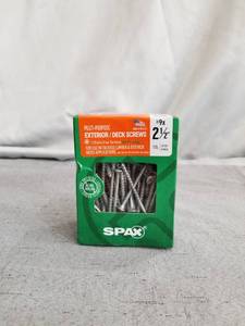 lot 37351 image: SPAX MULTI PURPOSE EXTERIOR DECK SCREWS 2 12