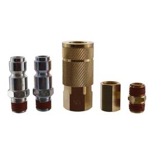 lot 37376 image: Husky 5-Piece 38 in. Automotive-Style Quick-Connector Kit