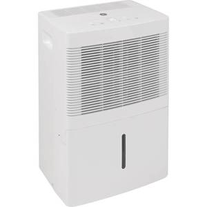 lot 37408 image: GE 20 pt. per Day Dehumidifier for Damp Rooms up to 500 sq. ft., Whites