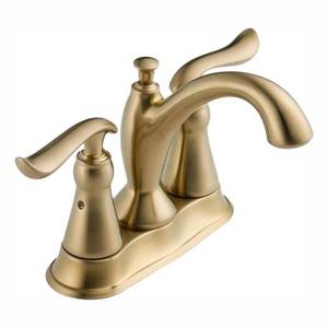 lot 34899 image: Delta Faucet 2594-CZMPU-DST Linden Two Handle Centerset Lavatory Faucet, Champagne Bronze