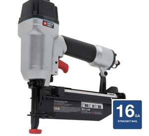 lot 34558 image: 16-Gauge Pneumatic Nailer by Porter-Cable FN250SB