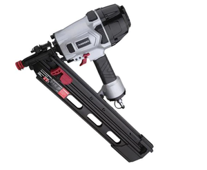 lot 34694 image: Pneumatic 21-Degree 3-12 in. Full Round Head Framing Nailer by Husky