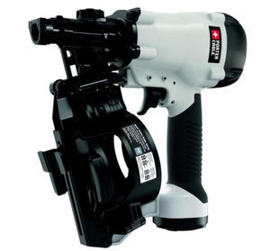 lot 34805 image: Pneumatic 15-Degree Coil Roofing Nailer by Porter-Cable