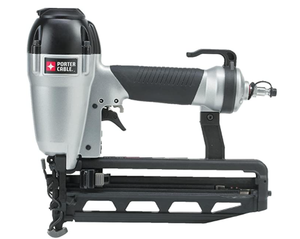 lot 34806 image: Pneumatic 16-Gauge 2-12 in. Nailer Kit by Porter-Cable