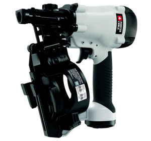 lot 34820 image: Pneumatic 15-Degree Coil Roofing Nailer by Porter-Cable