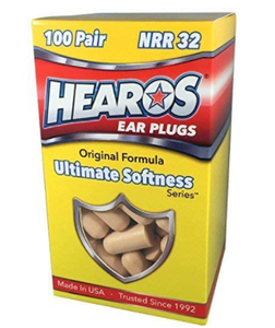lot 37199 image: 32db High Noise Reduction Earplugs 50 Pair Safety Osha 32db Nrr