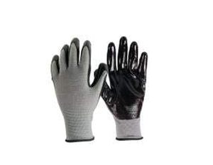 lot 37336 image: 15 Pair Of Firm Grip Nitrile Coated Tough Working Gloves Size Large