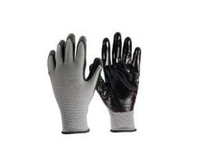 lot 37398 image: CREW PACK FIRM GRIP TOUGH WORKING GLOVES 10 PAIRS SIZE LARGE