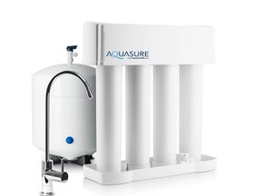 lot 37360 image: AQUASURE PREMIER SERIES QUICK TWIST REVERSE OSMOSIS DRINKING WATER SYSTEM