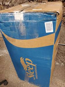 lot 8991 image: Foam Mattress and Cover