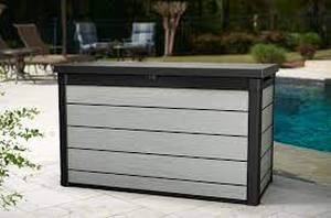 lot 56487 image: Gefjun 200 Gallon Resin Deck Box