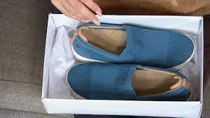 lot 56491 image: Womens Spenco Orthotic Mesh Slip-Ons (Coastal, Size 11B)