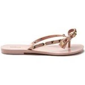 lot 56502 image: Womens Melissa Slip-On Bow Sandals (Harmonic Studs, Size 1)