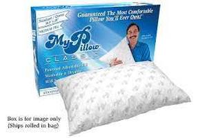 lot 56547 image: MyPillow StandardQueen Premium Platinum Bed Pillow (Medium)