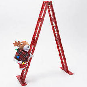 lot 56700 image: Mr. Christmas Animated Climbing Holiday Reindeer
