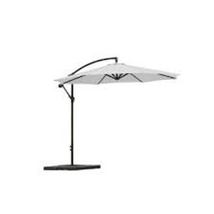 lot 56753 image: Lilyana 11ft Cantilever Umbrella White