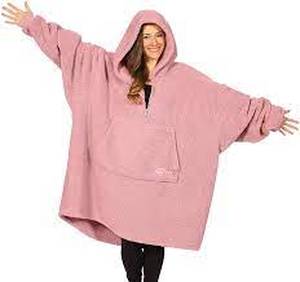 lot 56847 image: The Comfy Original Teddy Bear Oversized Sherpa (Pink)