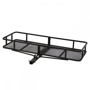 lot 56923 image: 60 Folding Truck Car Cargo Carrier Basket Luggage Rack Hitch Hauler 2 Receiver