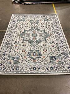 lot 56936 image: Multi Colored 5 x 7 Outdoor Area Rug