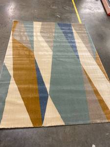 lot 56958 image: Multi Colored 5 x 7 Area Rug