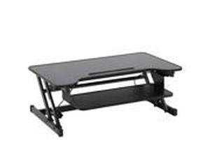 lot 56992 image: Refurbrished Standing Desk Adjustable Height Stand Up Stand For Laptop Sit