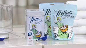 lot 56373 image: Nellies 100 Load Laundry Soda Tin with (2) 50 Load Refills