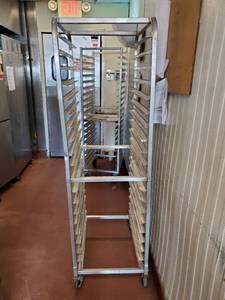 lot 22012 image: Full Size Sheet Pan Rack