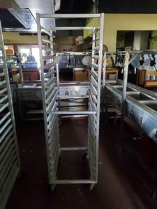lot 22064 image: Full Size Sheet Pan Rack