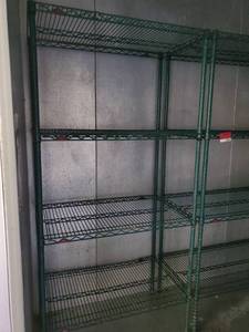 lot 22092 image: 6ft Green Metro Rack