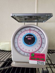 lot 22105 image: Pelouze Scale