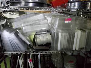 lot 22155 image: Plastic Containers, Pitchers, Plates