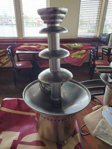 lot 22194 image: Sweet Fountains Chocolate Machine