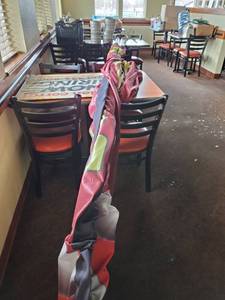 lot 22200 image: (3) 11ft Tall Advertising Flag Poles