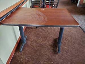 lot 22251 image: 5ft x 30in Dining Table