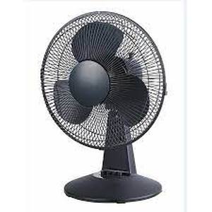 lot 16578 image: Utilitech 12 inch Desk Fan Black