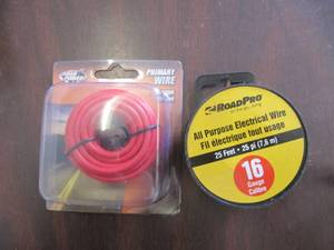 lot 1703 image: Electrical wire 2 spools