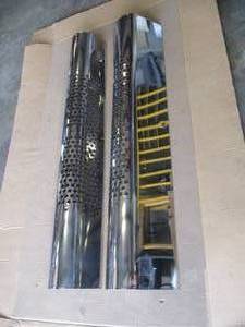 lot 1761 image: NEW SET 64 Chrome exhaust guards