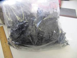 lot 1764 image: M&F components 38 1-099-001 clips for air lines, fuel lines, &  wiring