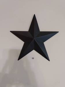 lot 3071 image: Wall Mount Tin Star
