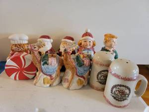lot 2617 image: Lot of Salt & Pepper Shakers